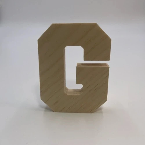 Drevené písmeno G