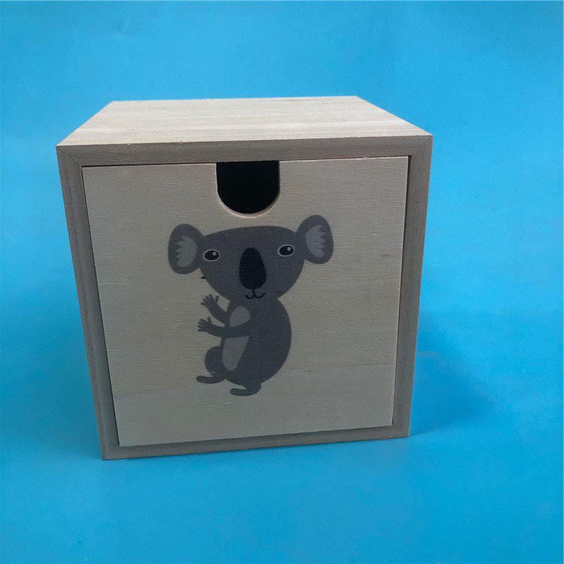 Drevený úložný box
